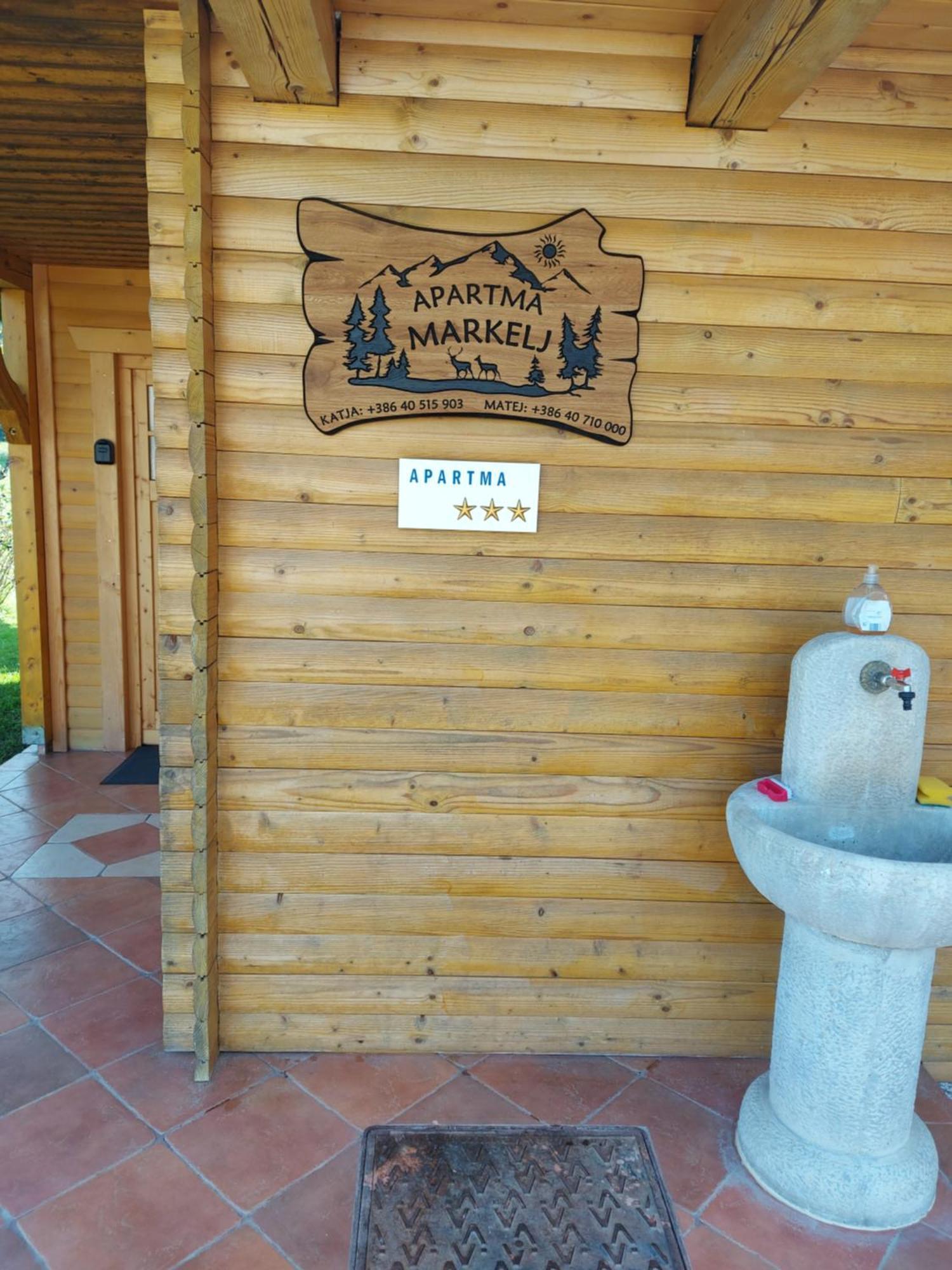 Apartma Markelj Radovljica Eksteriør bilde